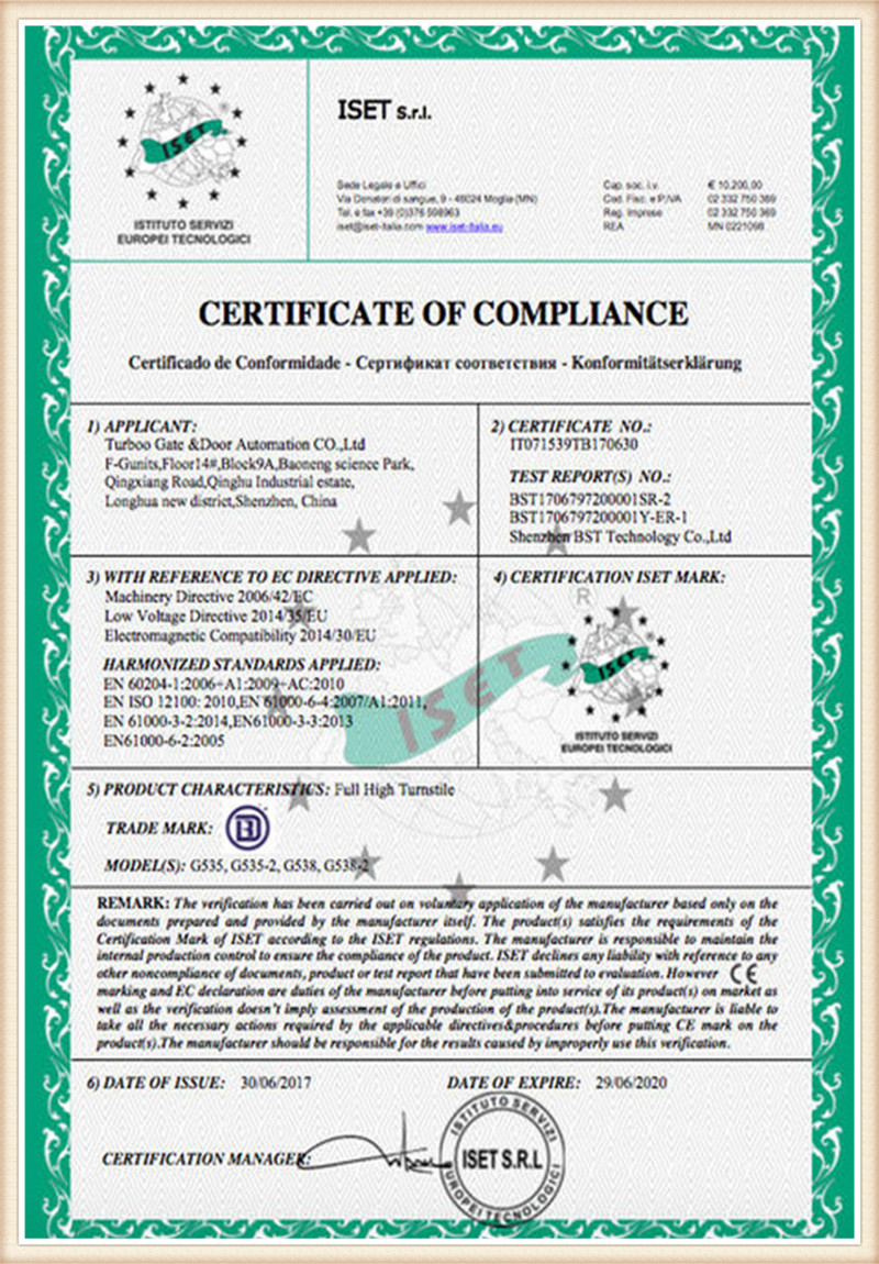 Certificats (6)