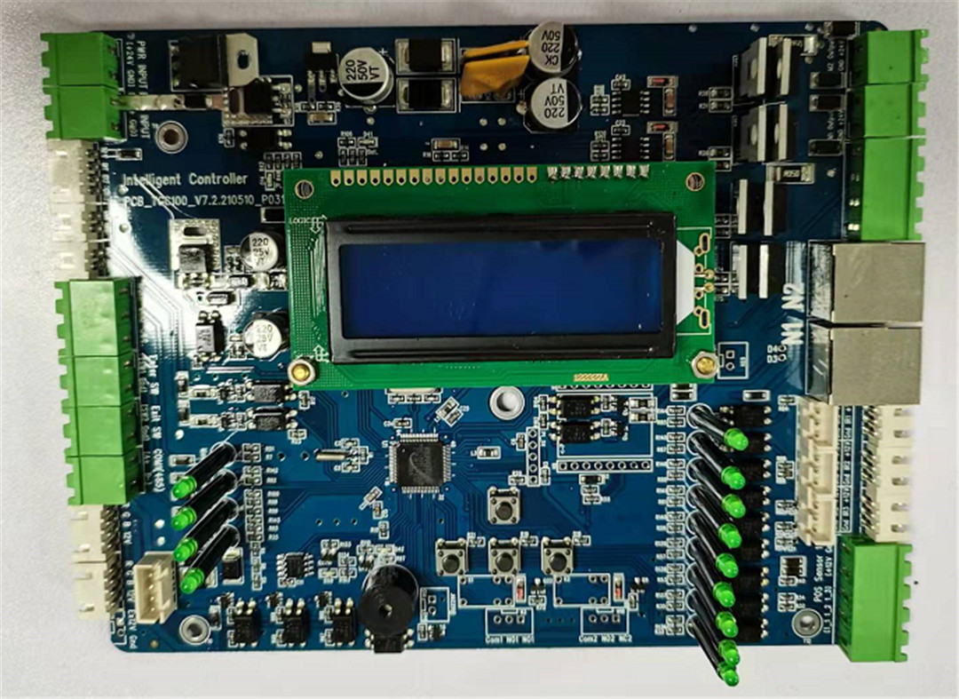 Turnstile control board for flap barrier