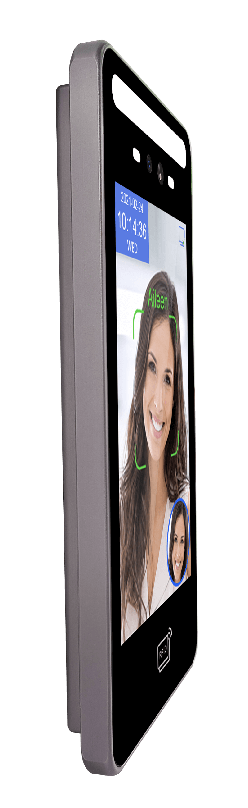 Dynamic face recognition terminal (ID card) Left